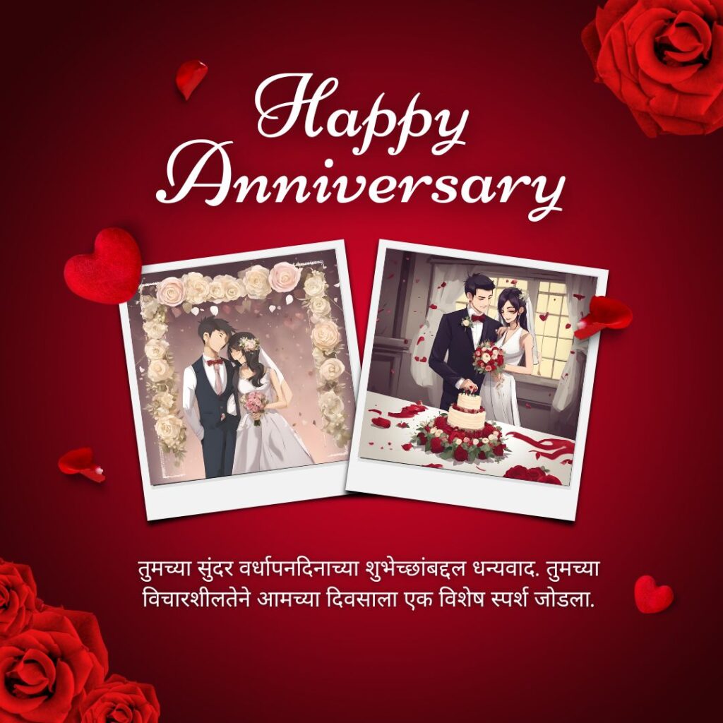 happy anniversary thank you message in marathi